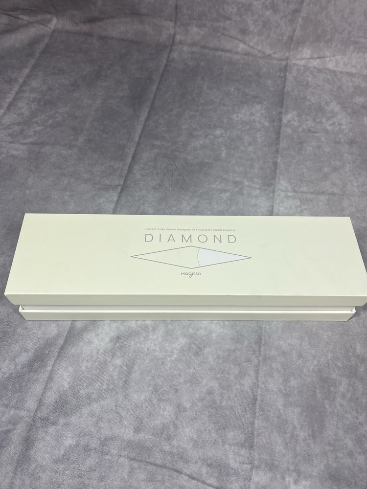Magisso Diamond Cake Server Finland Stainless Steel Baking