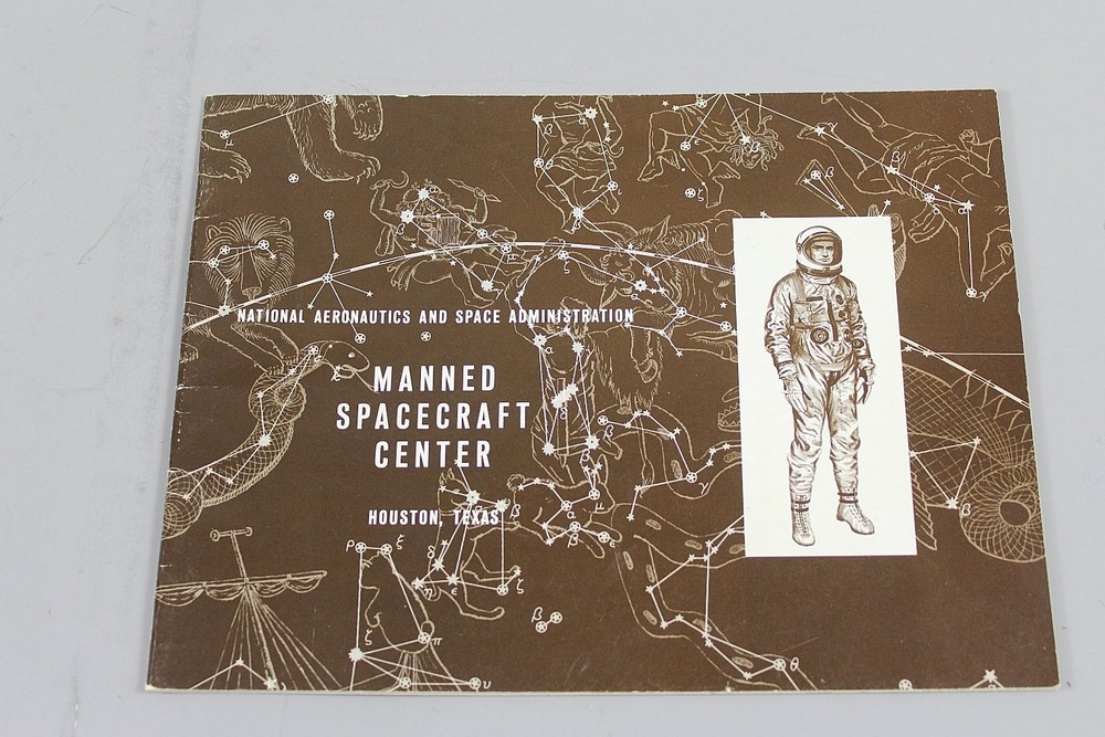 NASA Manned Spacecraft Center Apollo Gemini Technical Manual Brochure