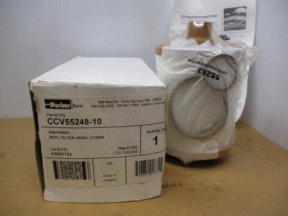 PARKER RACOR CRANKCASE VENTILATION SYSTEM REPLACEMENT ELEMENT CCV55248-10