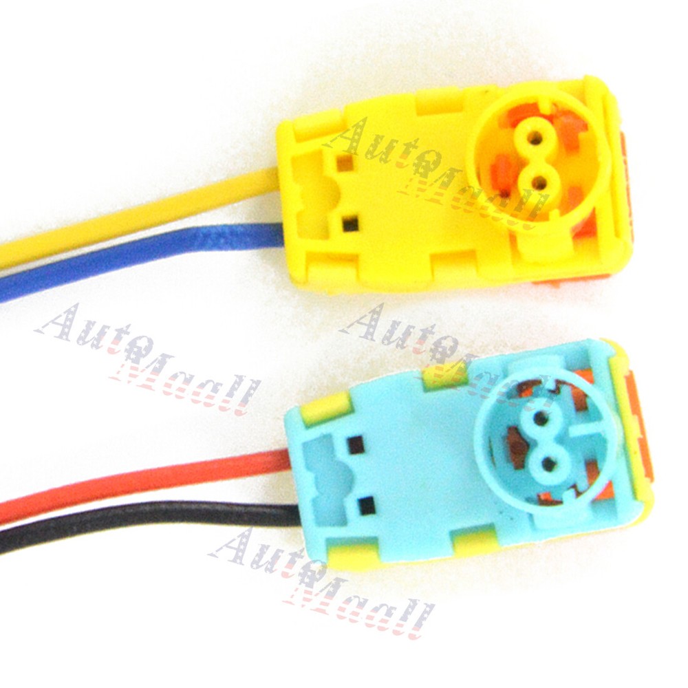2pc Driver AB Clock spring Plug Connector for 2014 2015 Ford Transit Connect