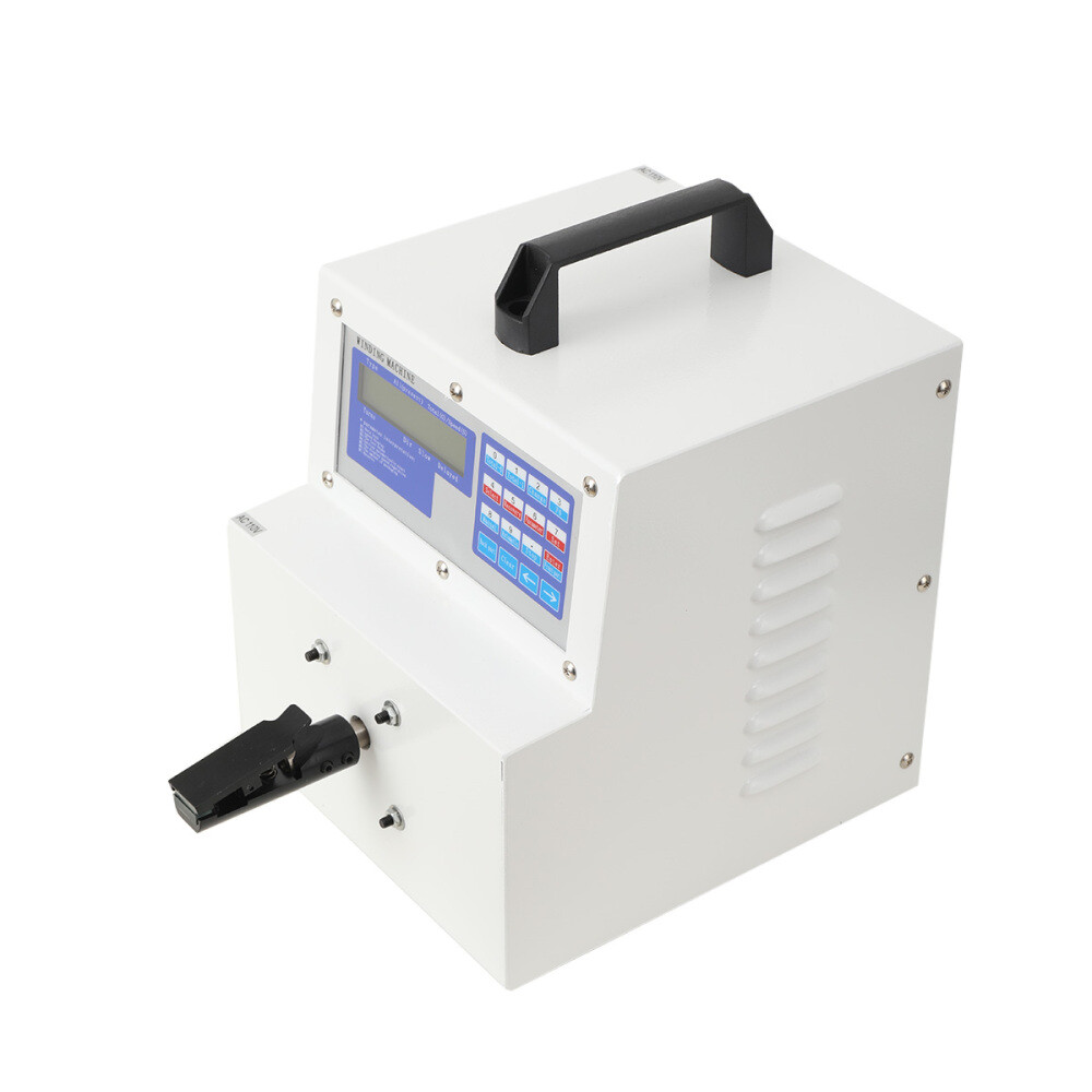 110V Wire Twisting Machine High-Speed Automatic Cable Winding w/LCD Display