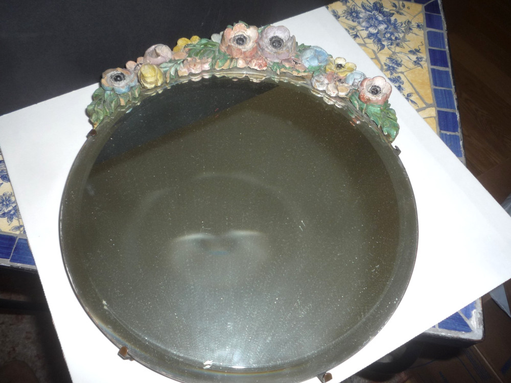 Barbola Mirror 1940's