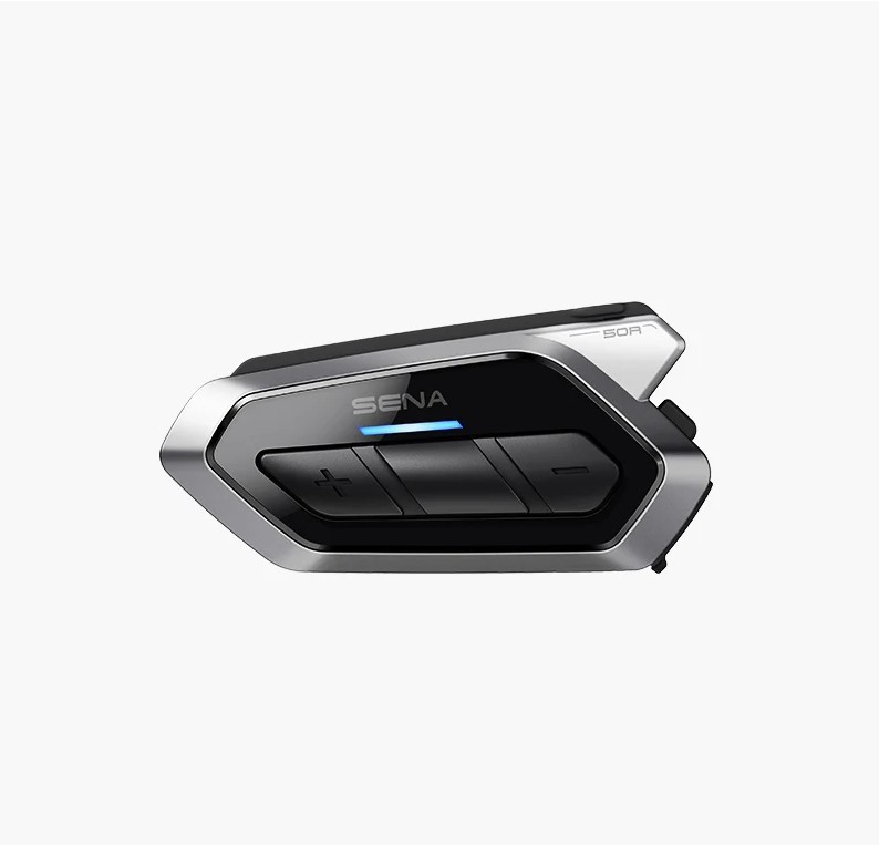 Sena 50R HD Motorcycle Bluetooth Communication System Mesh Intercom Full Set