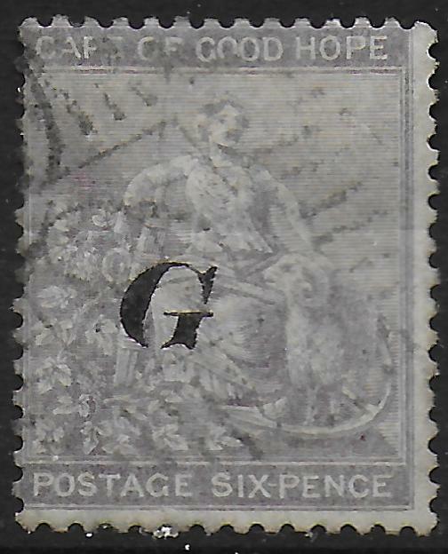 Griqualand stamps 1877 SG 13g CANC VF