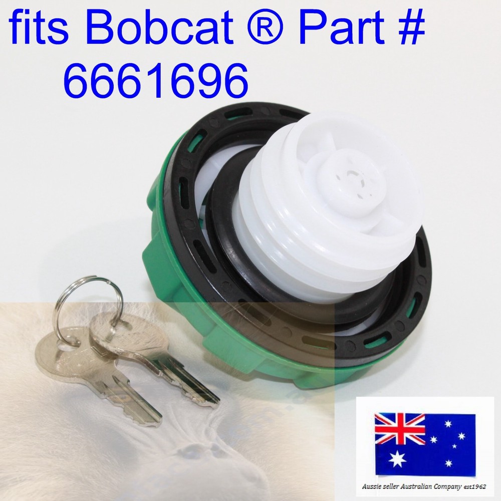 for Bobcat Locking Diesel Fuel Cap 6661696 E16 E17 E17Z E19 E20 E20Z E25 E26 E27