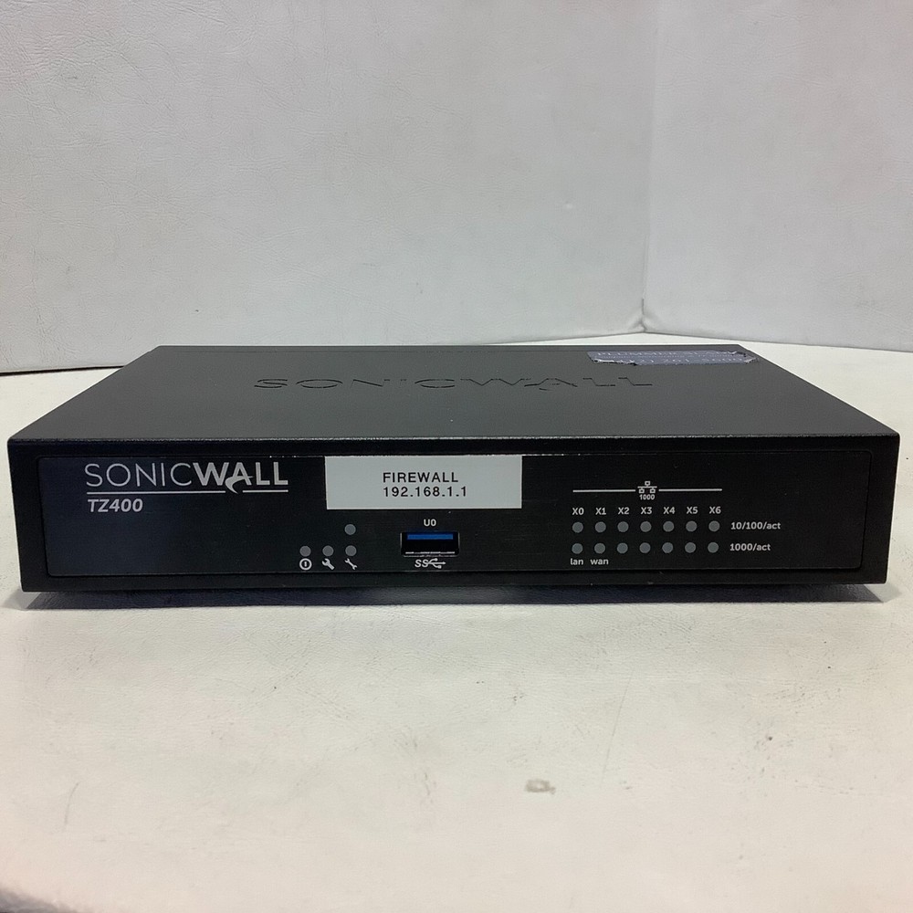 SonicWall TZ400 Network Security/Firewall NO ADAPTOR