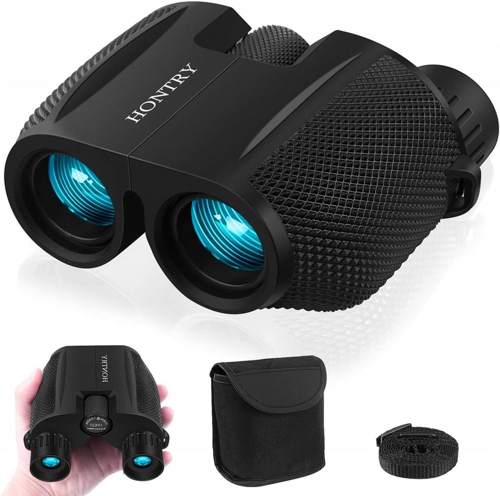 Versatile 10x25 Binoculars with Image Stabilization - Family-Friendly Adventures