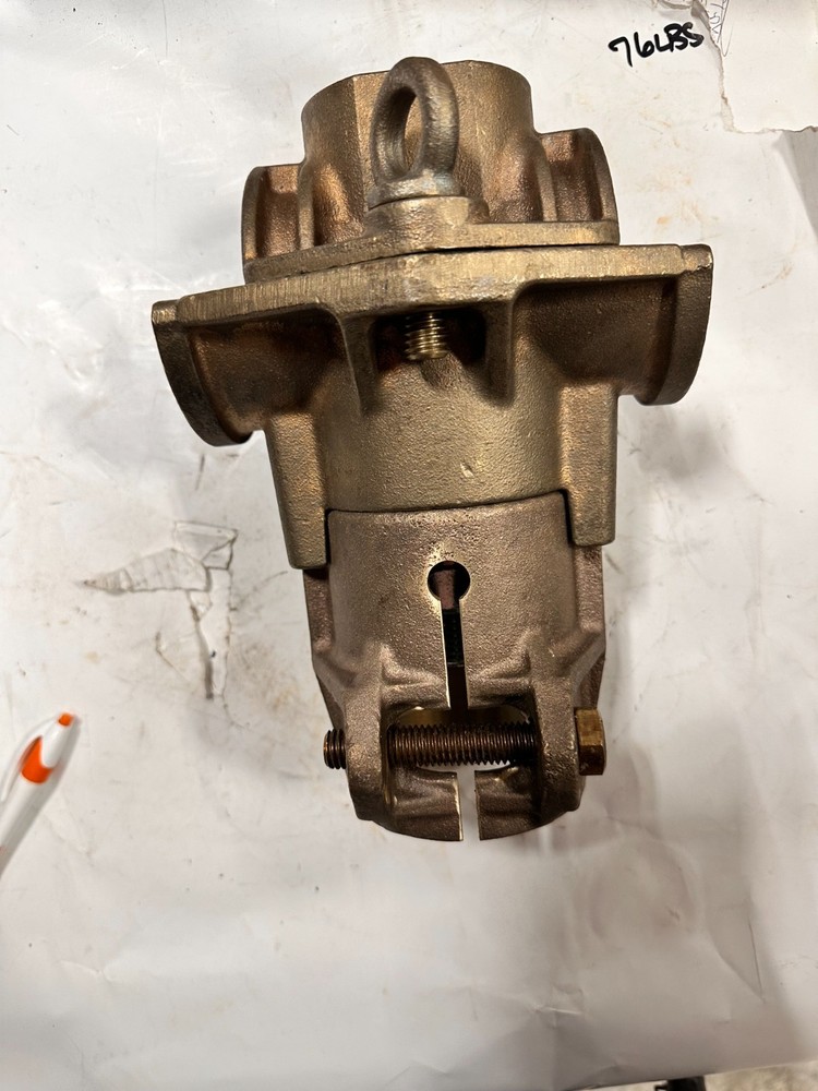 Bronze Hinged Pipe Support 3" diameter