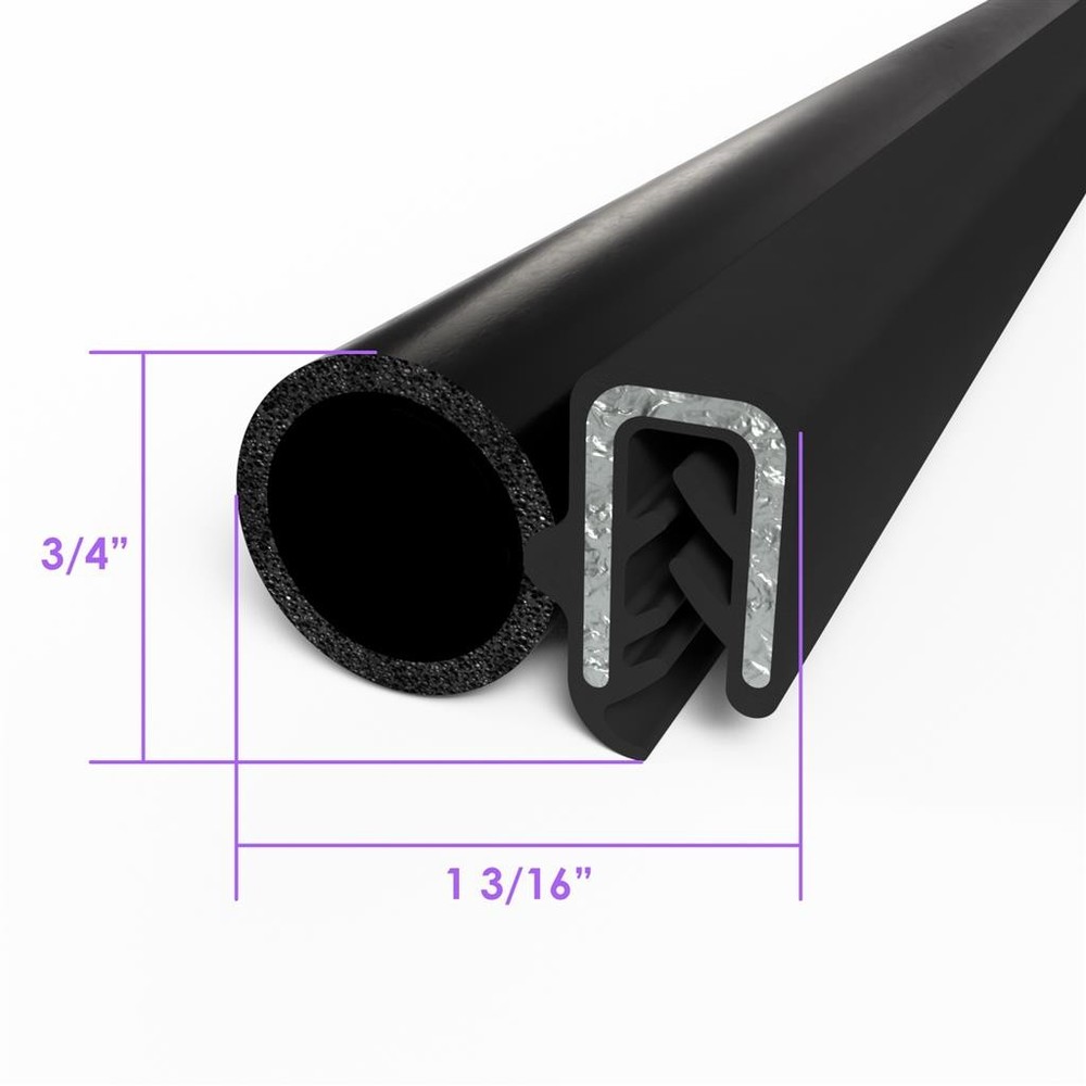 Press-on trim seal 25' length; TS 2-C/25