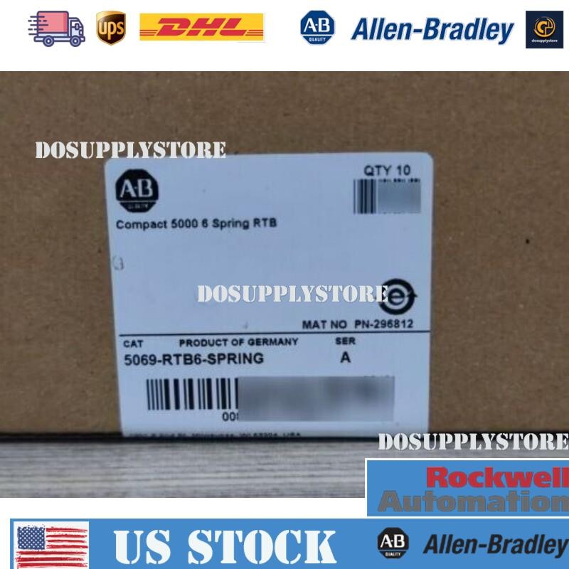 Allen Bradley 5069-RTB6-SPRING Compact 5000 6 Spring RTB Factory Sealed