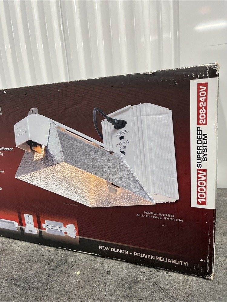 Phantom DE Double-Ended Lighting System 1000W, 208-240V Super Deep System