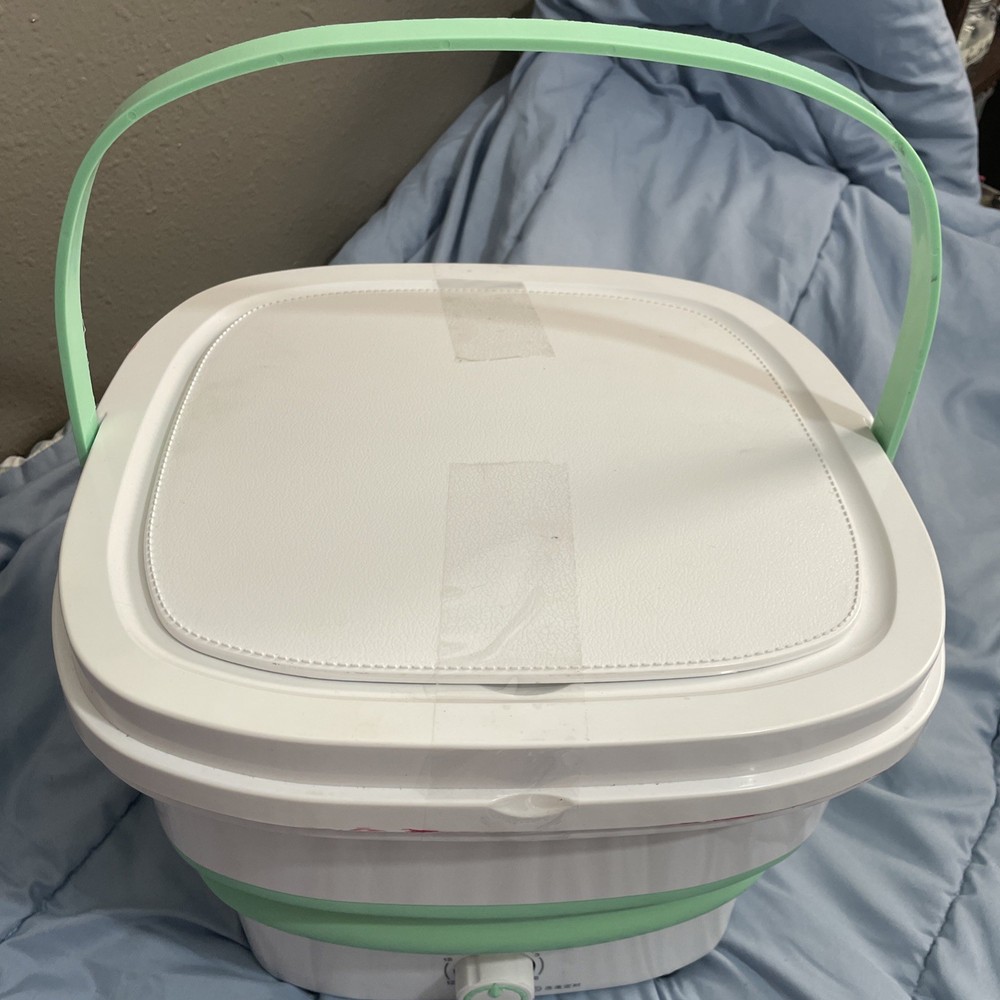 Unused Portable Mini Foldable Travel Washing Machine 🫧🚿👚