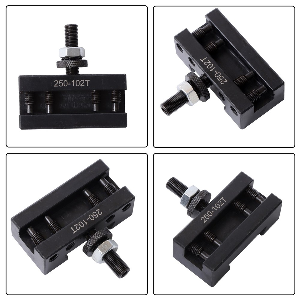 AXA 250-102XL 5pc Set 5/8" XL Lathe Tool Post Holders Multi-Process