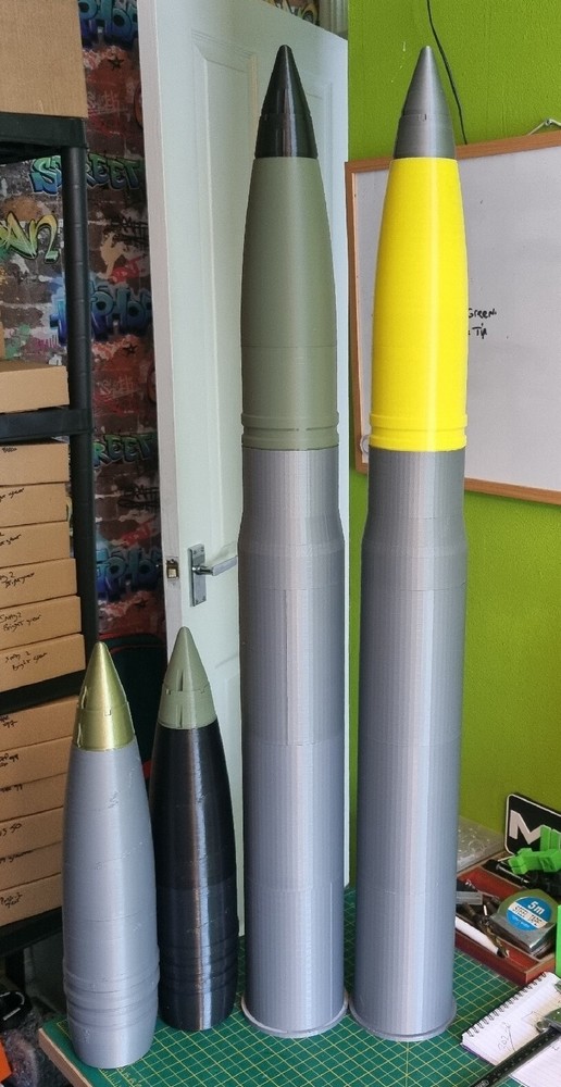 Replica 1/1 Scale 88mm Full Shell And casing PLASTIC MODEL KIT.FREE POSTAGE
