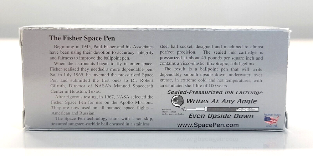 Fisher Space Pen A400 Bright Chrome Bullet (previously engraved)