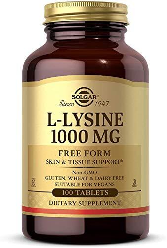 Solgar L-Lysine 1000 mg 100 Tablets