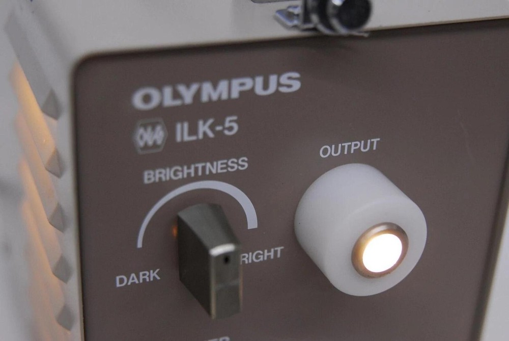 Olympus ILK-5 Cold Light Supply Source W/ Extra Bulb- TESTED