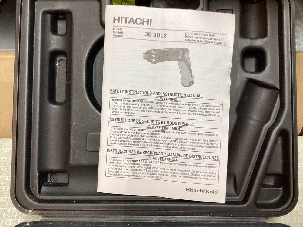 Hitachi Cordless Screwdriver