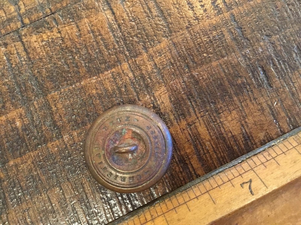 ORIGINAL 1800S POLICE UNIFORM BUTTON