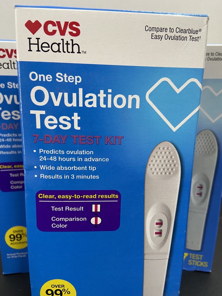 One Step Ovulation Test Kit x3