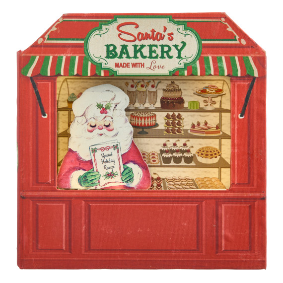 Mr. Christmas Illuminated Nostalgic Wooden Storefronts (Bakery)