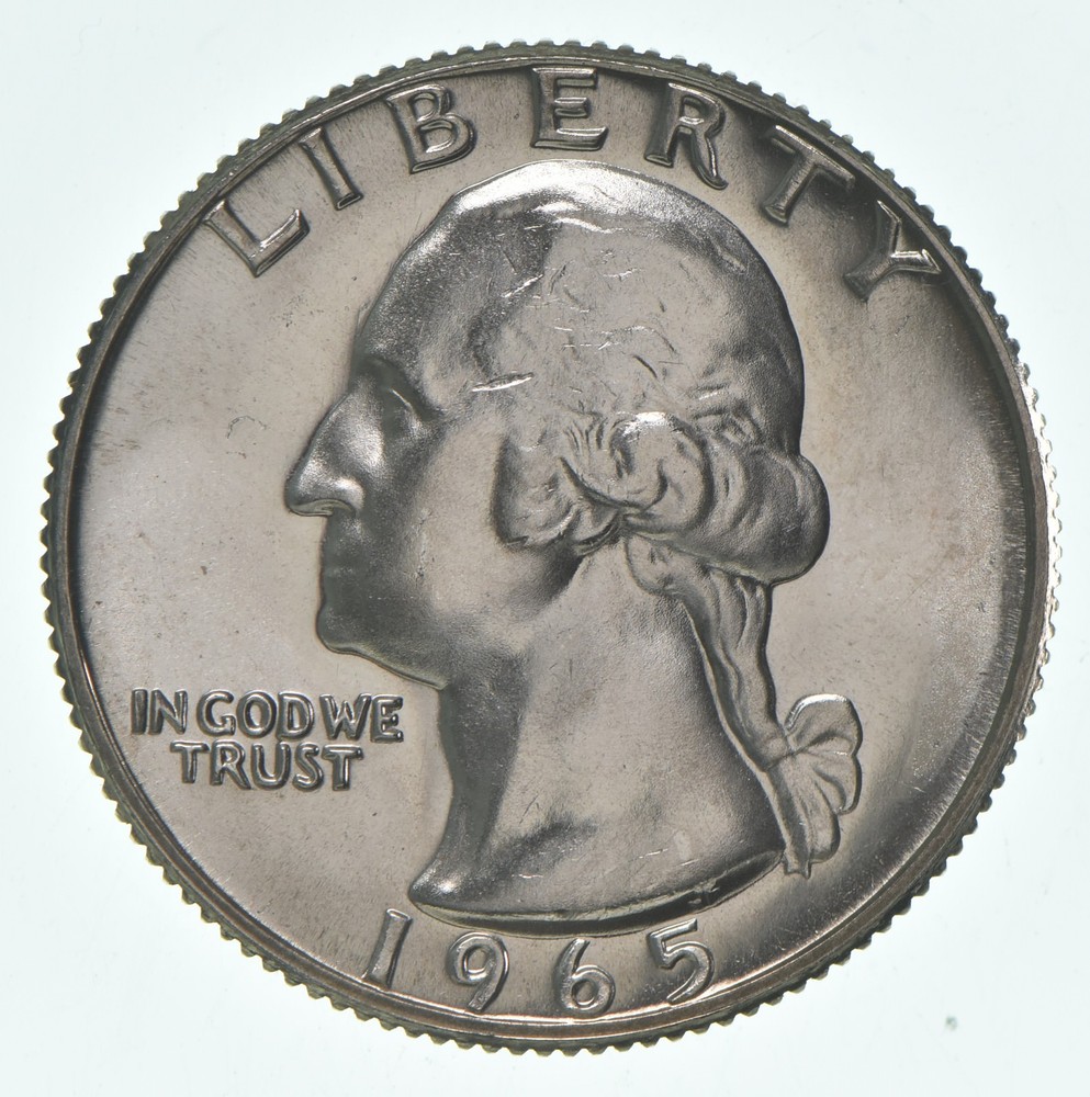1965 Washington Quarter SMS