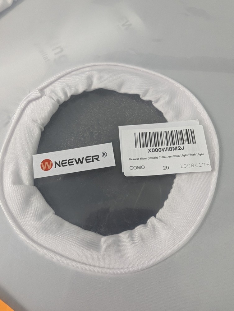 Neewer RL-18, Large 18 Inch Ring Light 55W LED Ringlight, Diffuser & Case *READ*