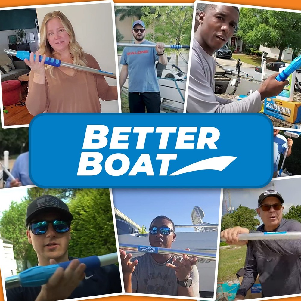 Extension Pole, Telescoping Rod, 4-9 ft Extendable Deck Brush Handle, 9 FT