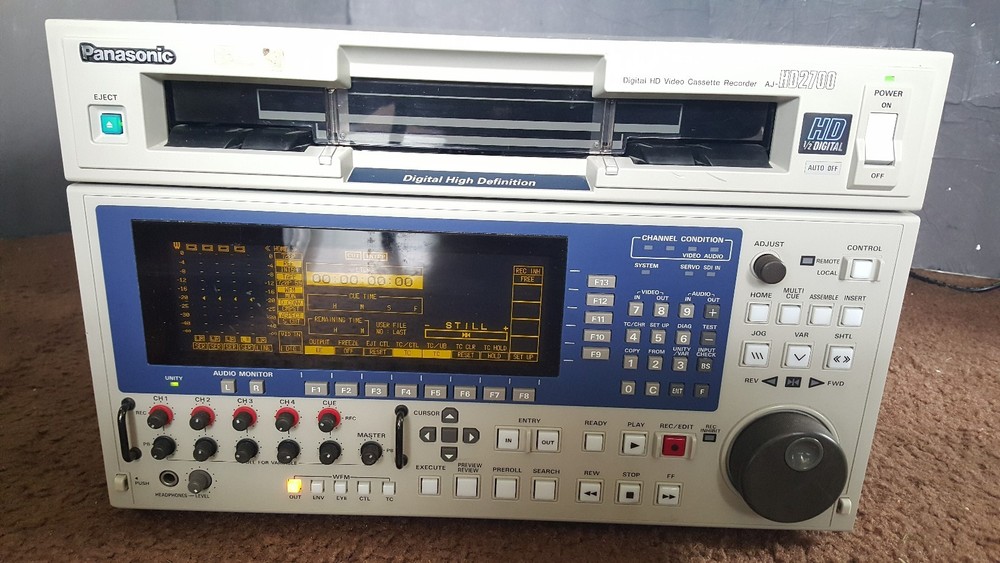 Panasonic AJ-HD2700 Digital HD Video Cassette Recorder & Player