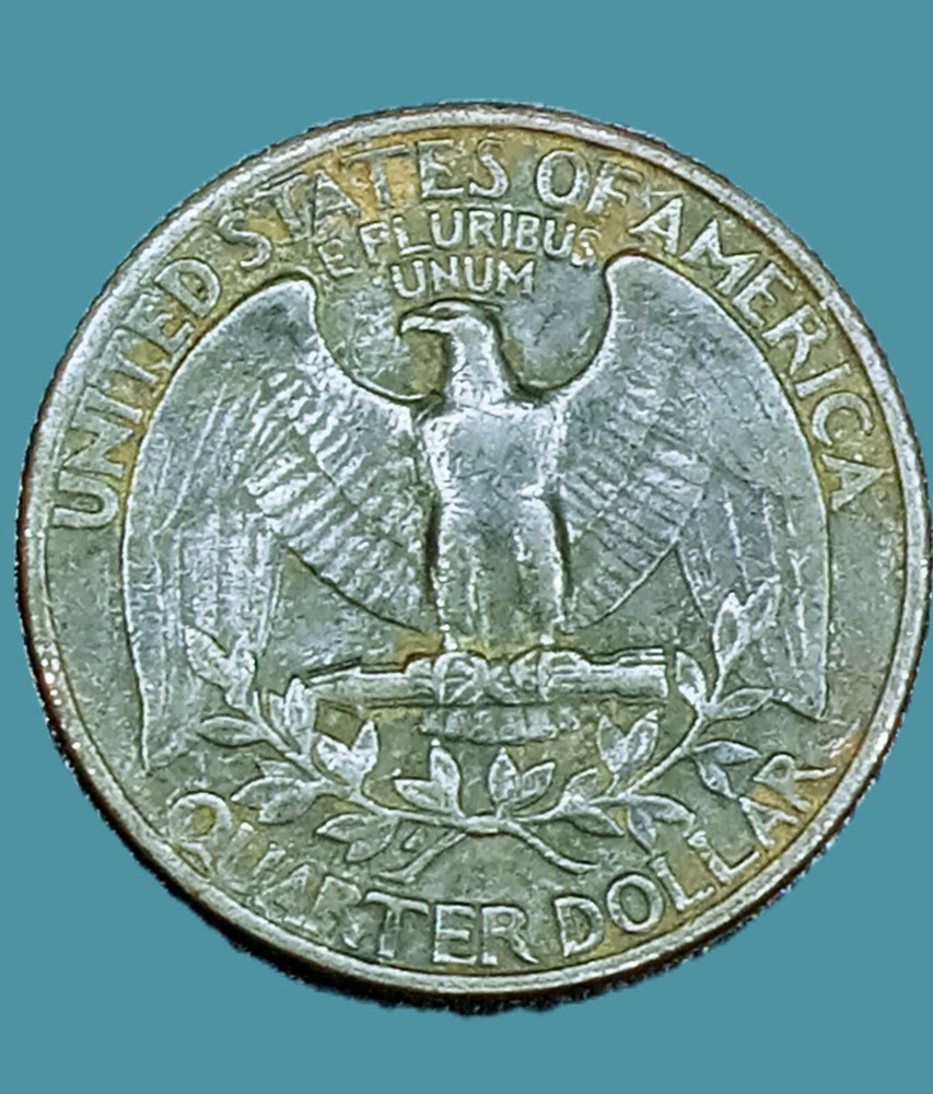 1978 Washington Quarter Error Weight 5.47.gr Missing Clad On Both Sides Rare Gem