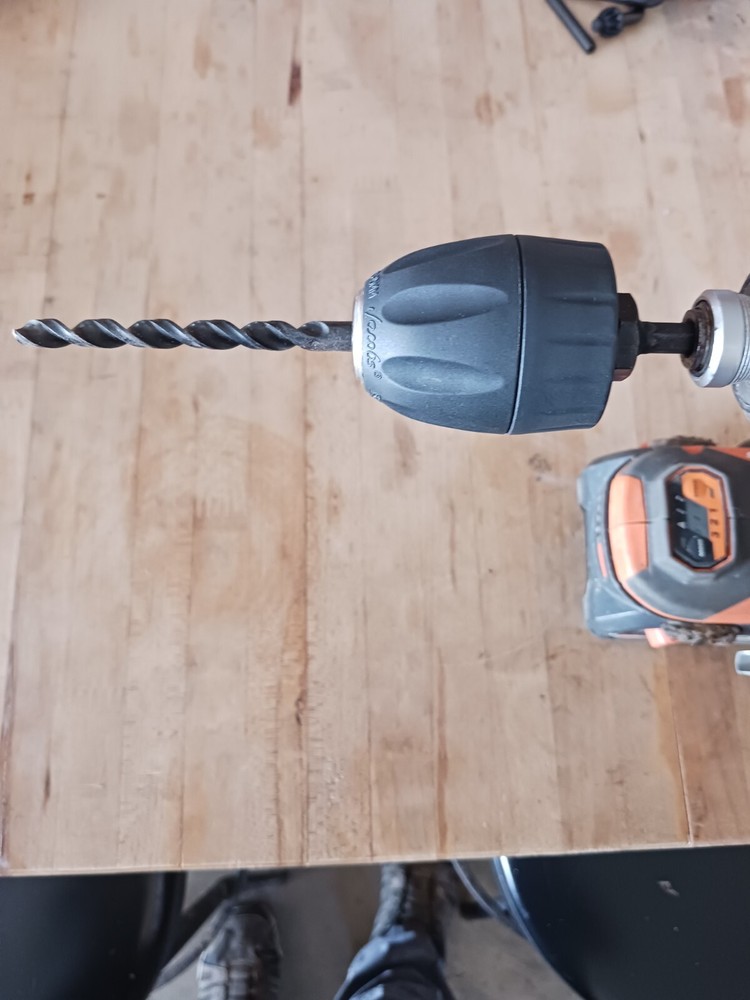 3/8 Jacobs keyless chuck with 1/4" hex adapter