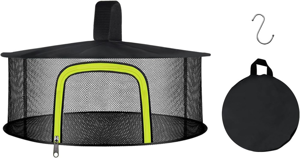 1 Layer Herb Drying Rack, Herb Drying Rack Hanging Mesh, Foldable Bud Drying Net