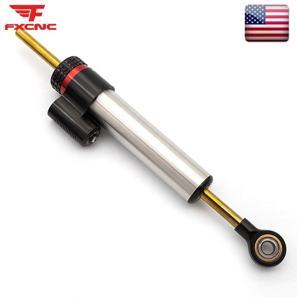 Adjust Steering Damper Stabilizer & Mounting Bracket Kit For Ducati Monster 696