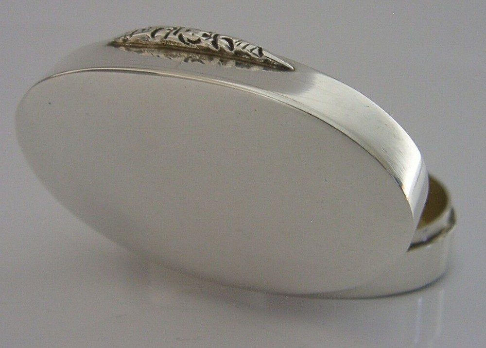 CASED BOXED SOLID STERLING SILVER BOX 1995 GALLAGHER