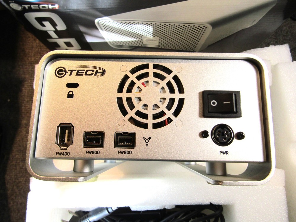 G-RAID G-Tech Professional Strength FireWire Storage ~ 500 GB ~ works ~ w/disc