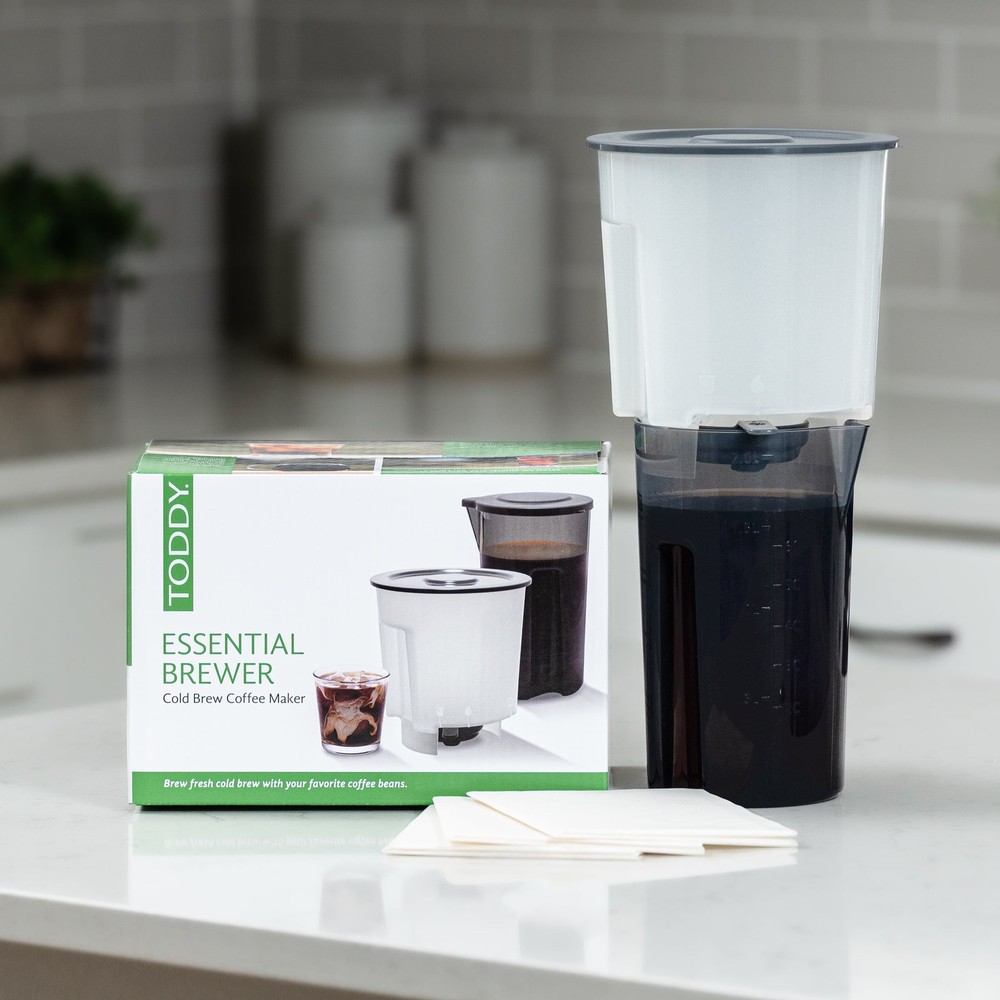 Cold Brew Coffee Maker Essential Home Brewer with Stainless Steel Filter