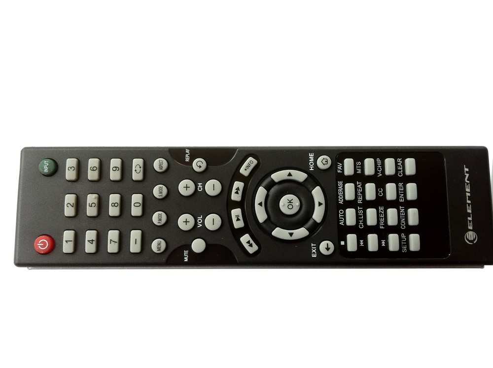 NEW Remote for ELEMENT R-O-KU Ready TV Remote Control ELEFT466 ELEFT502 ELEFT406