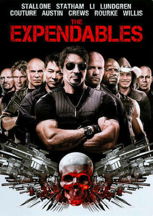 The Expendables (DVD, 2010, Widescreen) NEW