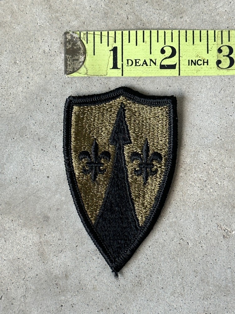 2 US Army Theater Area Support Command Europe Subdued Patch TASCOM BDU