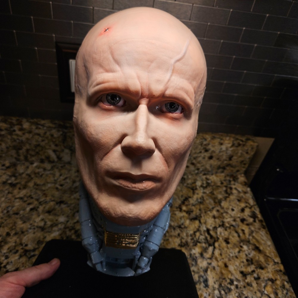 Robocop head bust