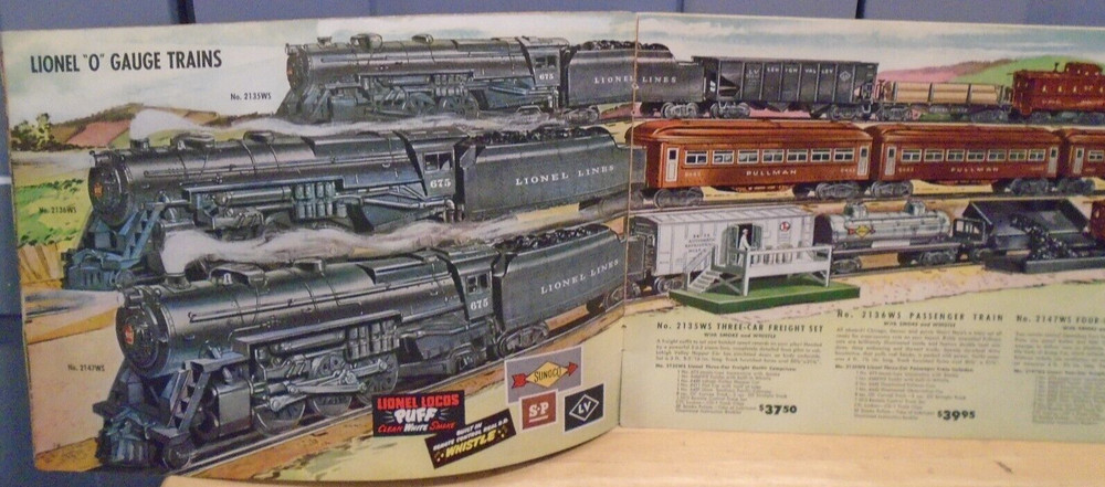 ORIGINAL LIONEL 1949 CATALOG