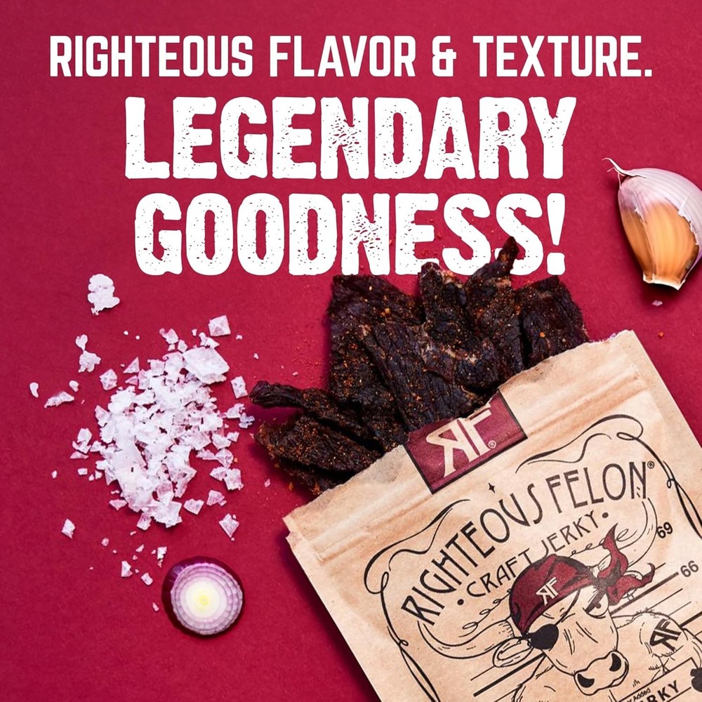 Keto-Friendly Beef Jerky Sampler - Low Sugar Snack Pack