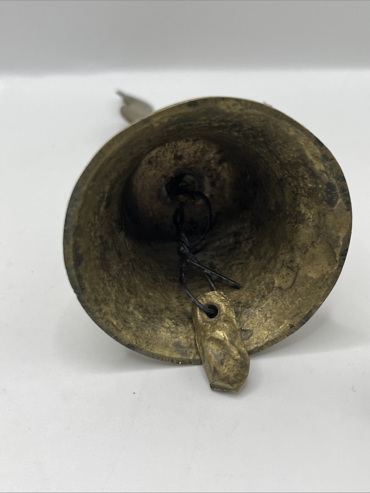 3 Brass Bells Sparrow, 4” Handle & 2” Bell