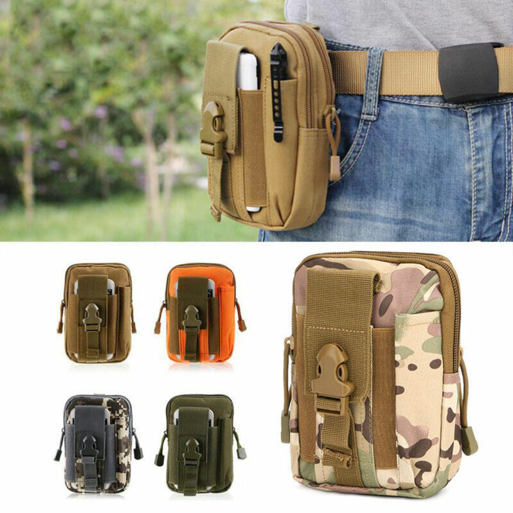 Tactical Admin Pouch MOLLE EDC Utility Pouch Military Multi-Function Waist Bag