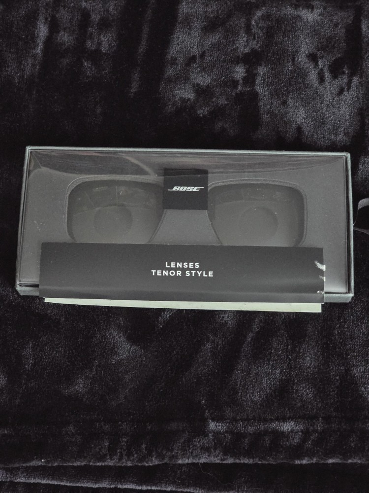 Bose Bluetooth Audio Sunglasses Frames Tenor Set Blue & Black Lenses Rectangular