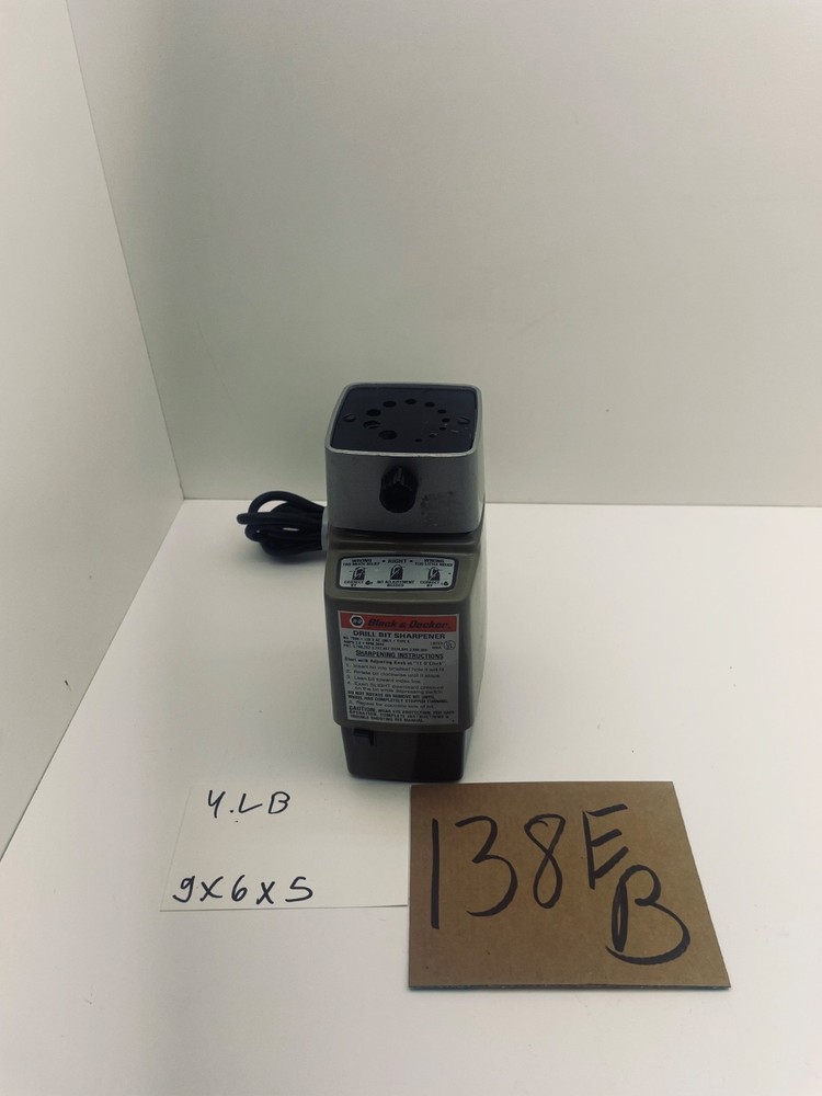 Black & Decker Drill Bit Sharpener No.7980