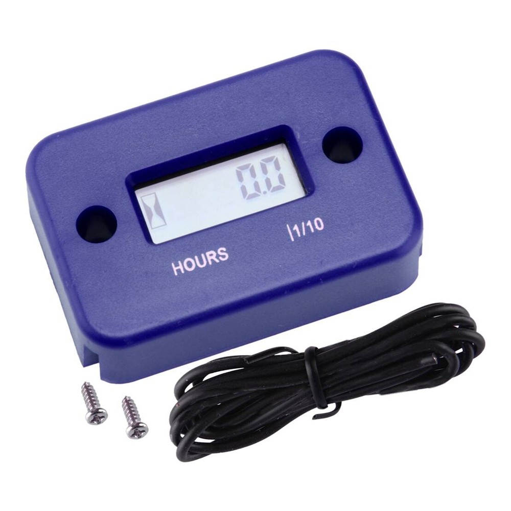 Digital LCD Vibration Hour Counter Operating Hour Counter Hour Meter
