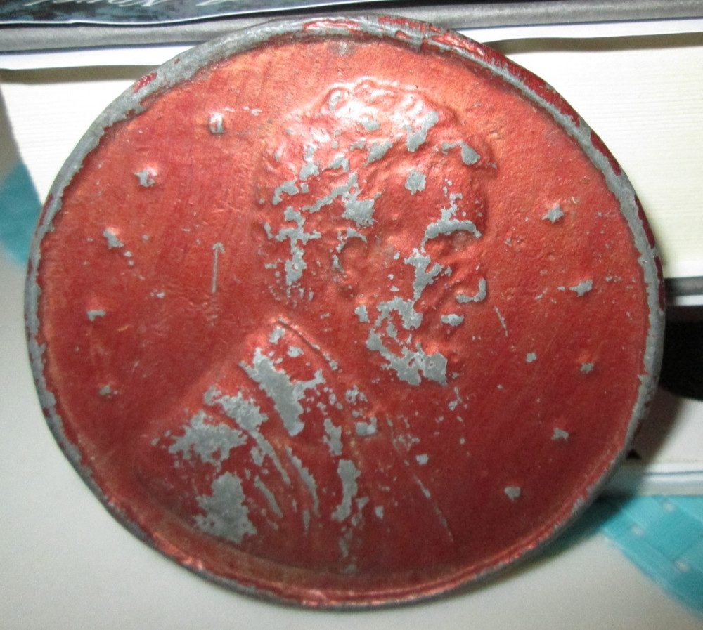 Vtg 3" Souvenir Penny