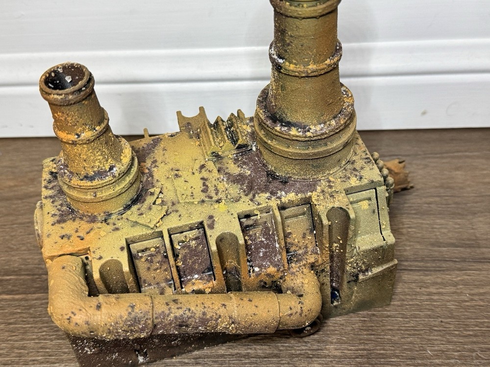 Warhammer Necromunda Table Top terrain Power Plant Hive Stack –scratch built.