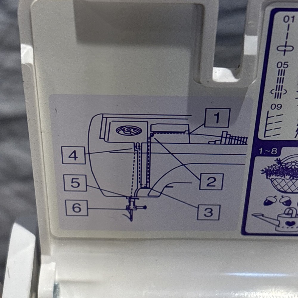 Janome Memory Craft 9500 Computerized Embroidery Sewing Machine MC9500 Tested